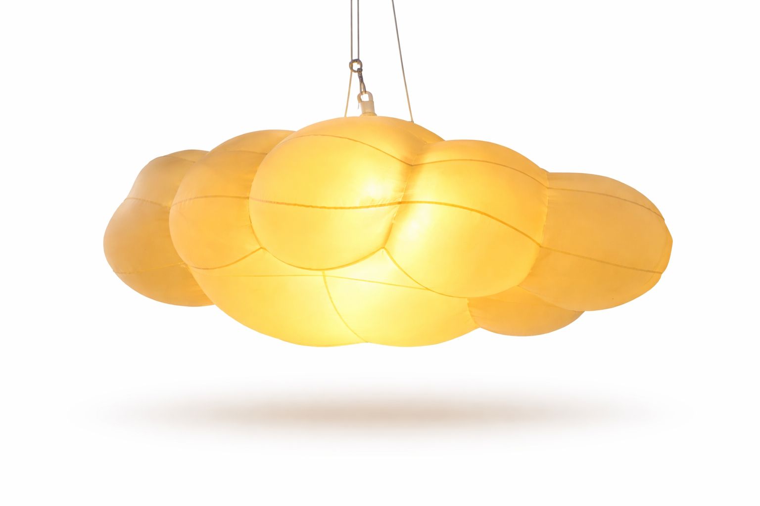 Nube LED amarilla