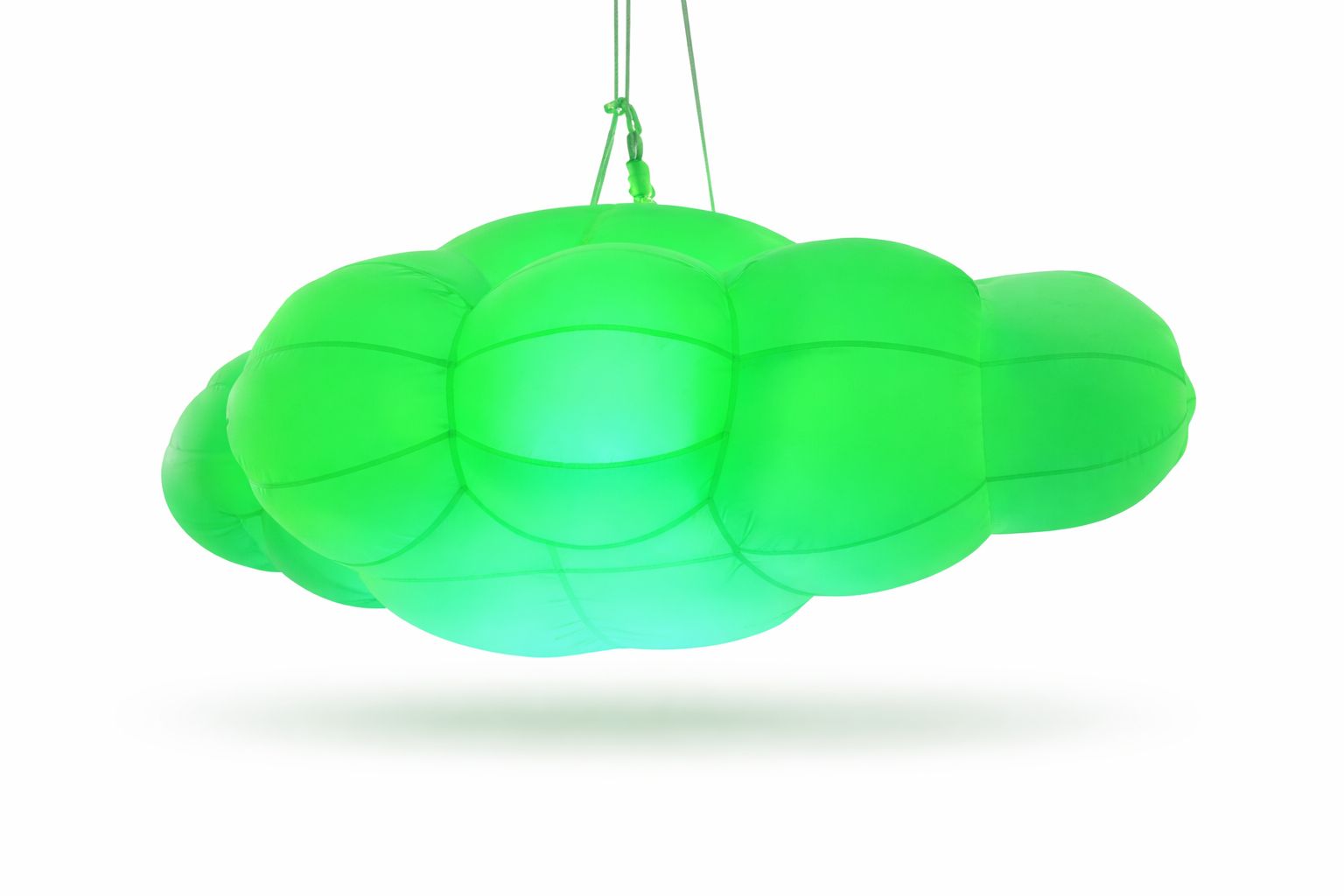 Nube LED verde